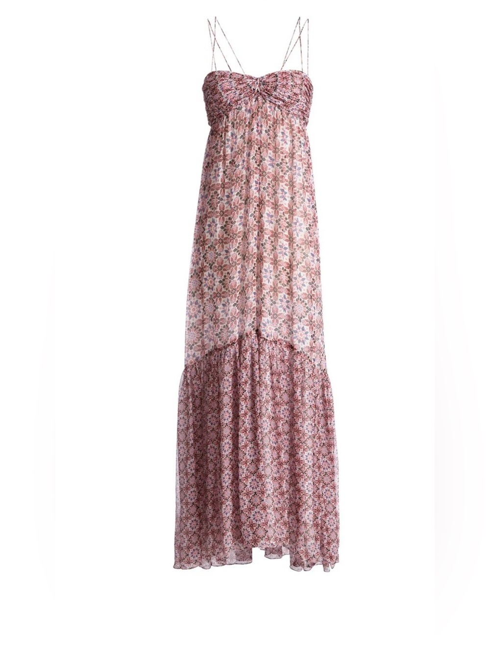 RACHEL ZOE  Mirel  Maxi Silk WOMEN’S Summer dress